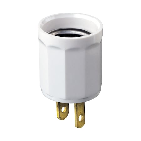 Leviton Leviton Polarized 1 outlets Adapter 1 pk 00061-00W